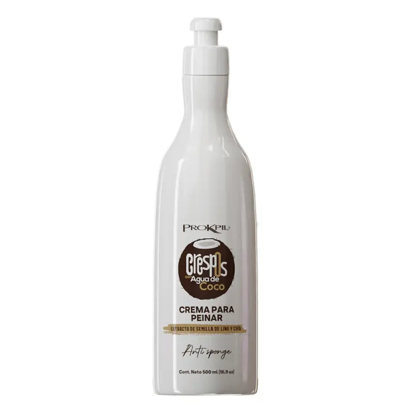 CREMA DE PEINAR PROKPIL*500ML CRESPOS AGUA DE COCO