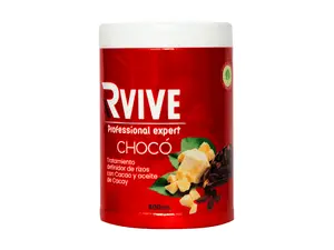 MASCARILLA CAPILAR RVIVE*600ML CHOCO