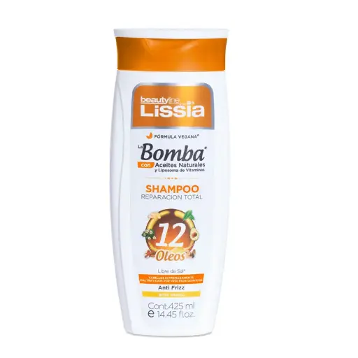 SHAMPOO LISSIA*425ML BOMBA 12 OLEOS