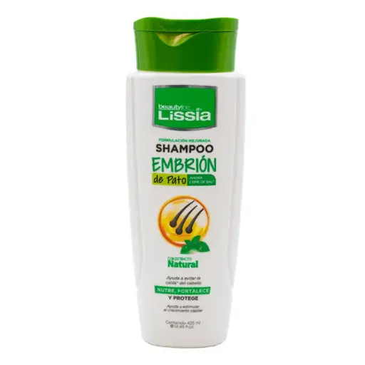 SHAMPOO LISSIA *425ML EMBRION DE PATO